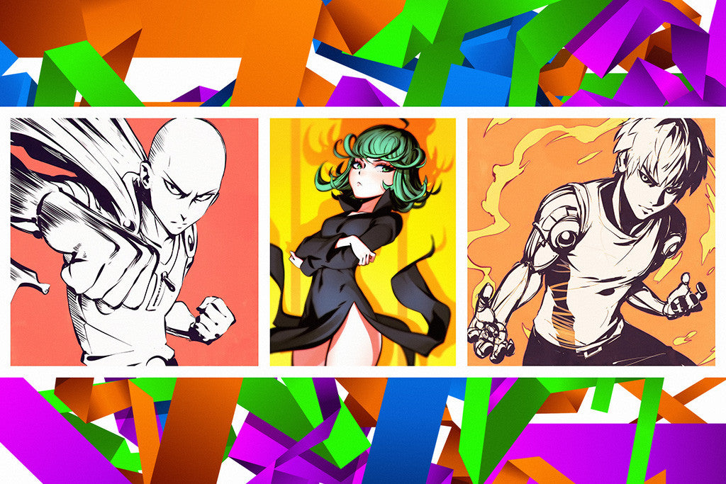 One Punch Man Comic Poster