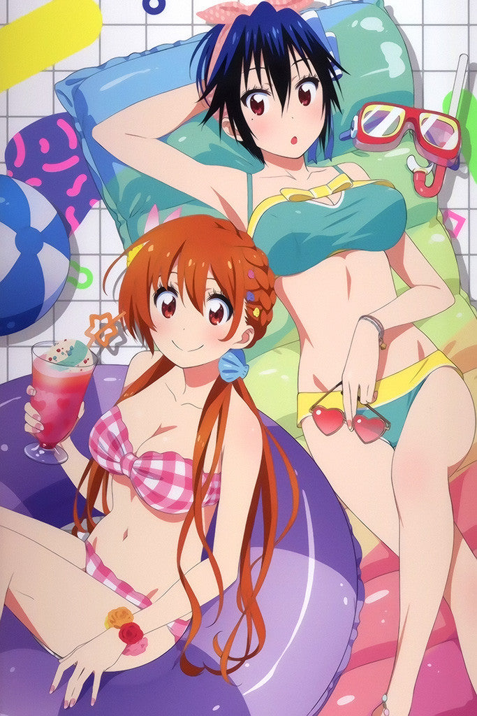 Nisekoi Marika Tsugumi Anime Poster