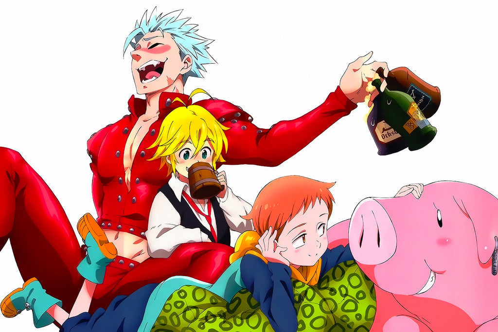 Nanatsu No Taizai Ban King Poster