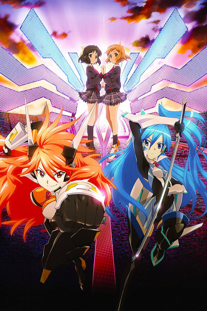 Symphogear Japanese Animated Series Poster