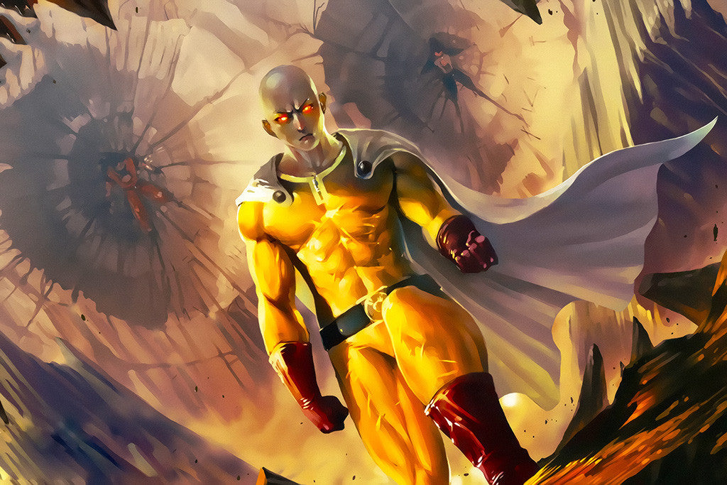 Comic One Punch Man Poster