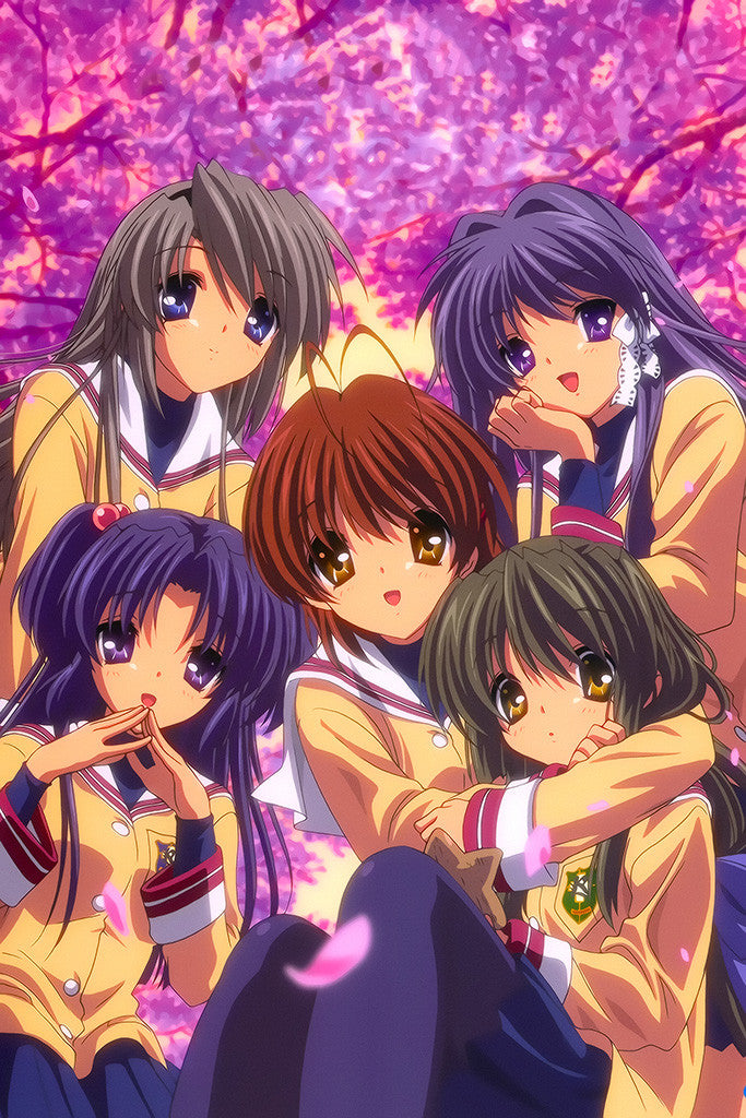 Clannad Anime Game Poster