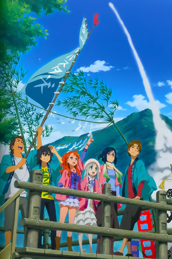 Anohana The Flower We Saw That Day Poster