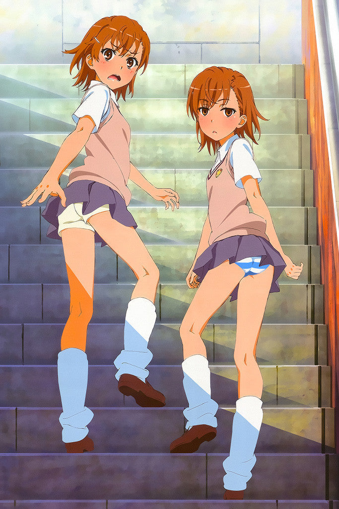 A Certain Scientific Railgun Girls Manga Poster