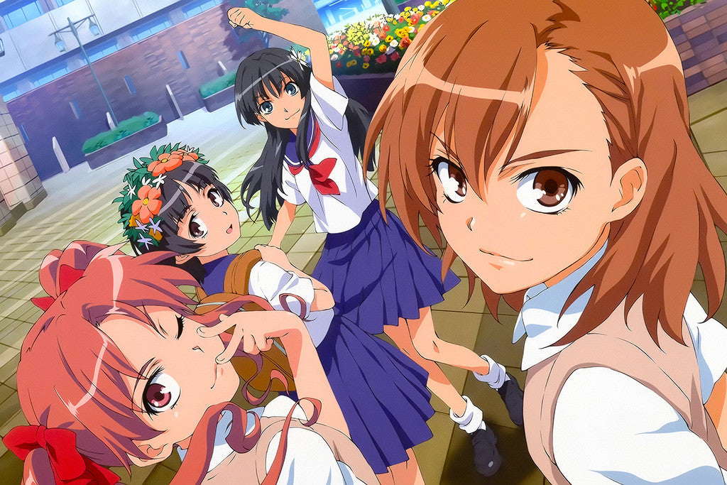 A Certain Scientific Railgun Anime Series Poster