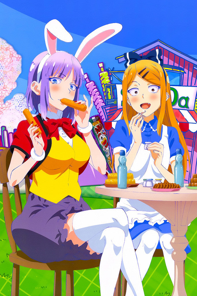 Dagashi Kashi Hotaru Saya Poster