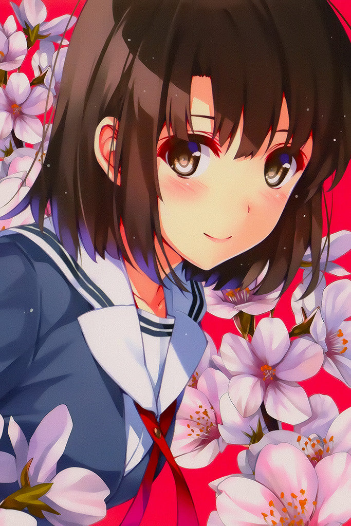 Saenai Heroine No Sodatekata Megumi Anime Poster