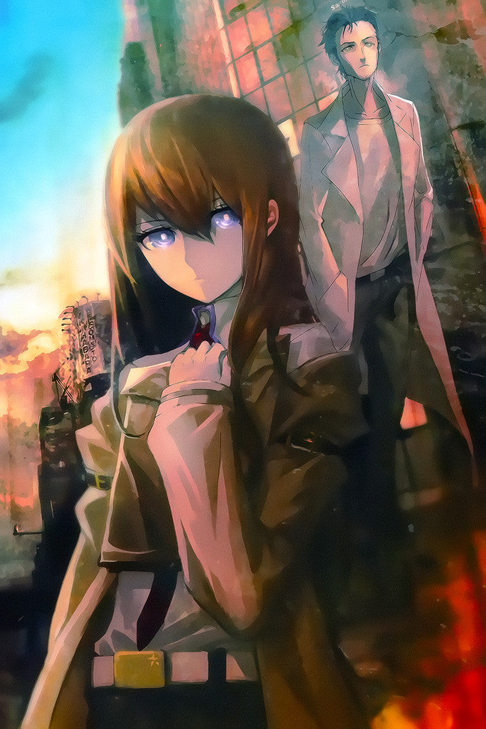 Steins Gate Kurisu Manga Anime Poster
