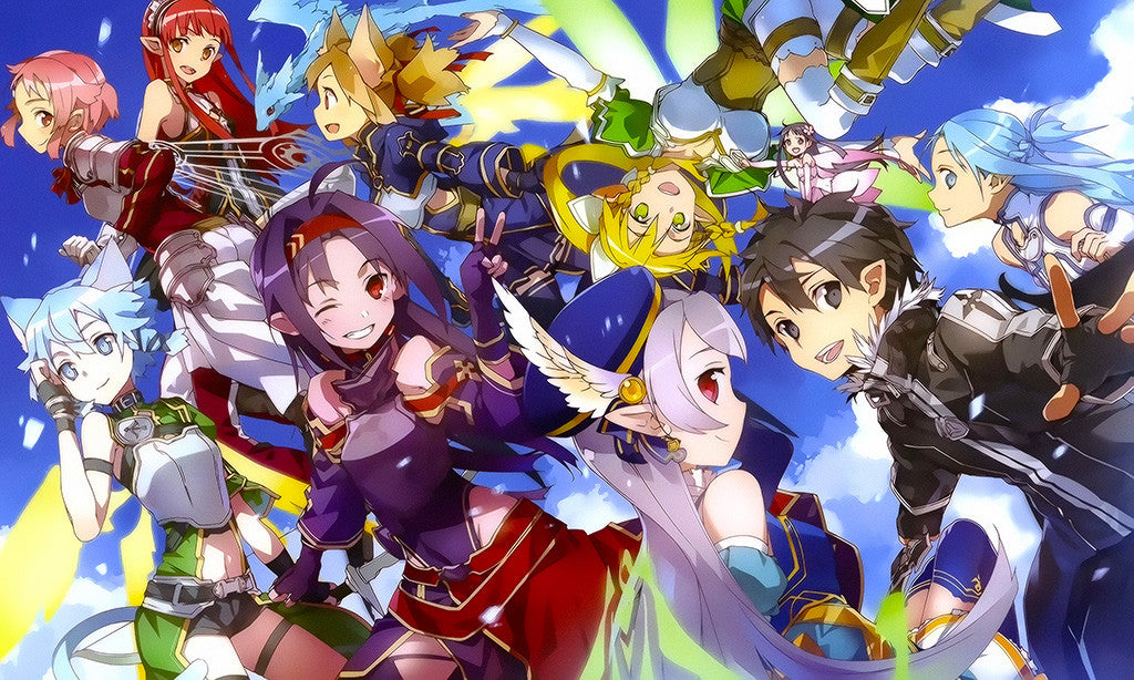 Sword Art Online Characters Poster