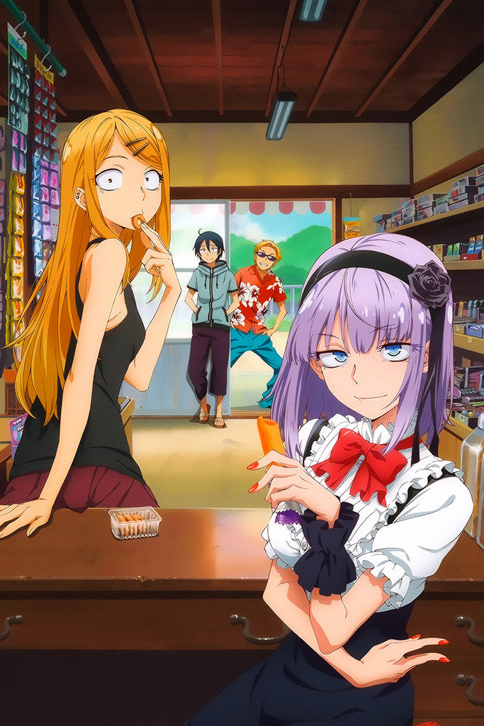Dagashi Kashi Manga Anime Poster
