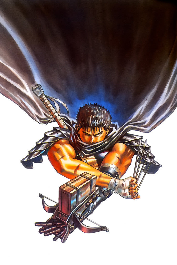 Berserk Gut Japanese Anime Poster