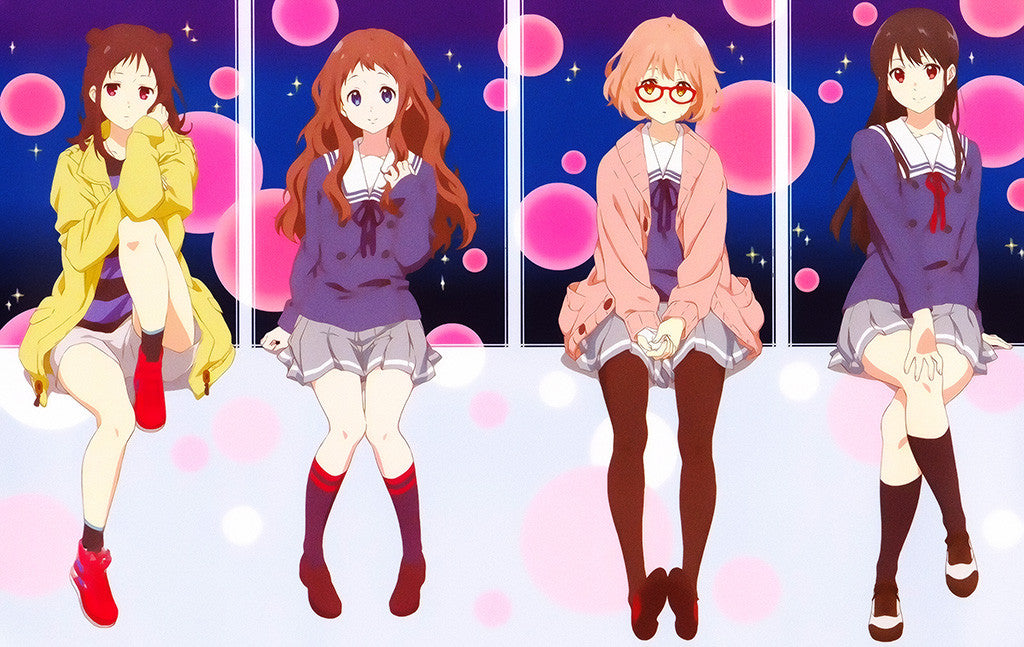 Beyond The Boundary Kyoukai No Kanata Anime Poster