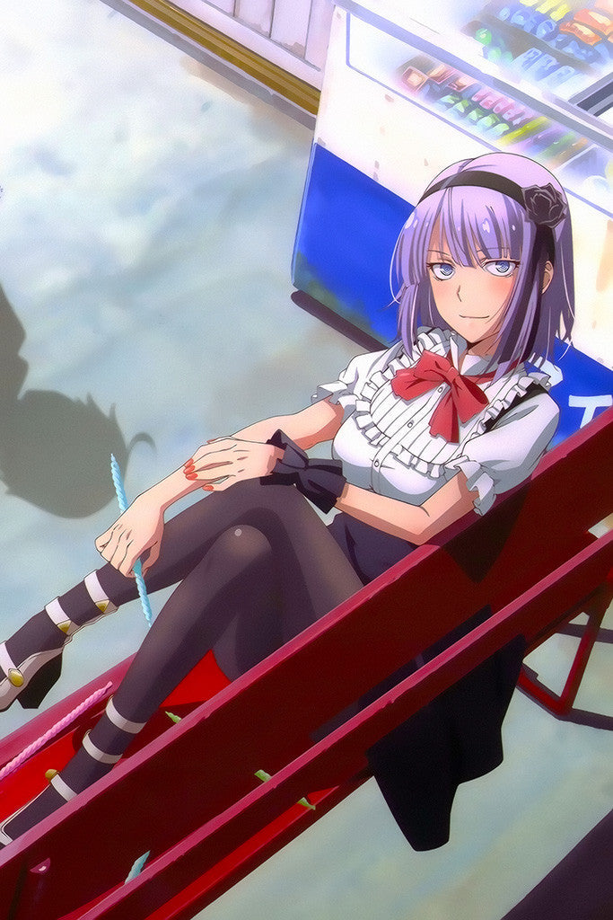 Dagashi Kashi Hotaru Girl Anime Poster