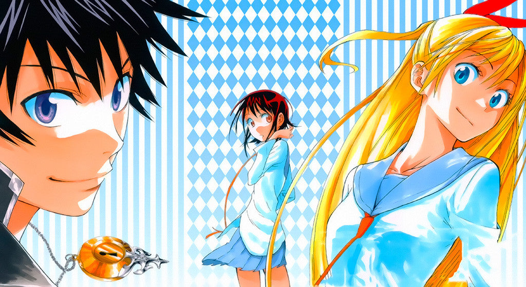 Nisekoi Raku Chitoge Anime Poster