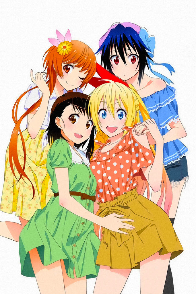 Nisekoi Chitoge Kosaki Anime Females Poster