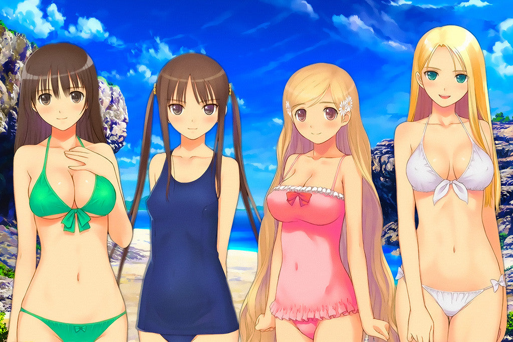 Tony Taka Fault Tennis Cute Girls Anime Poster