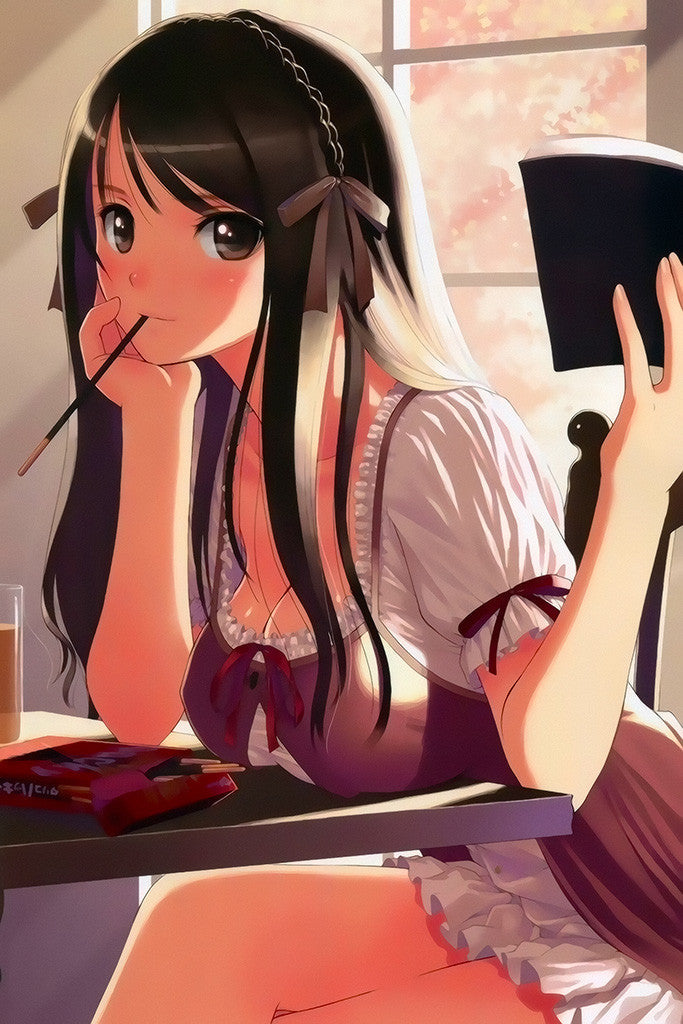 Tony Taka College Student Cute Girl Poster