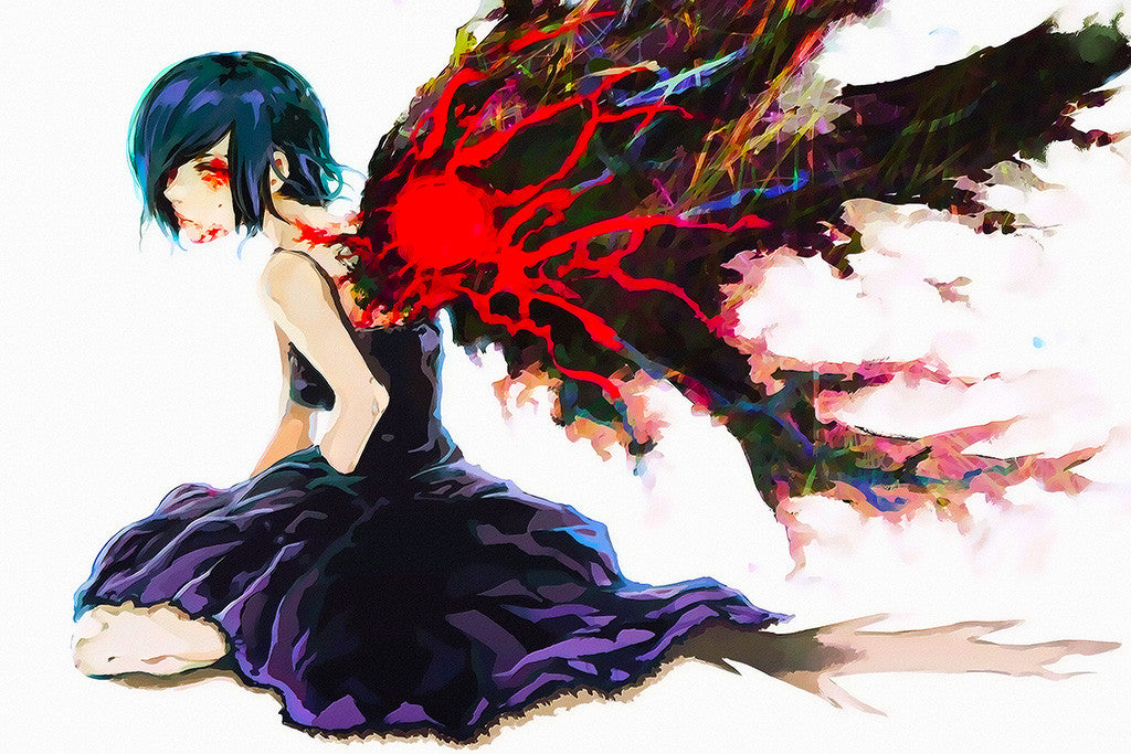 Tokyo Ghoul Root A Kirishima Touka Anime Poster
