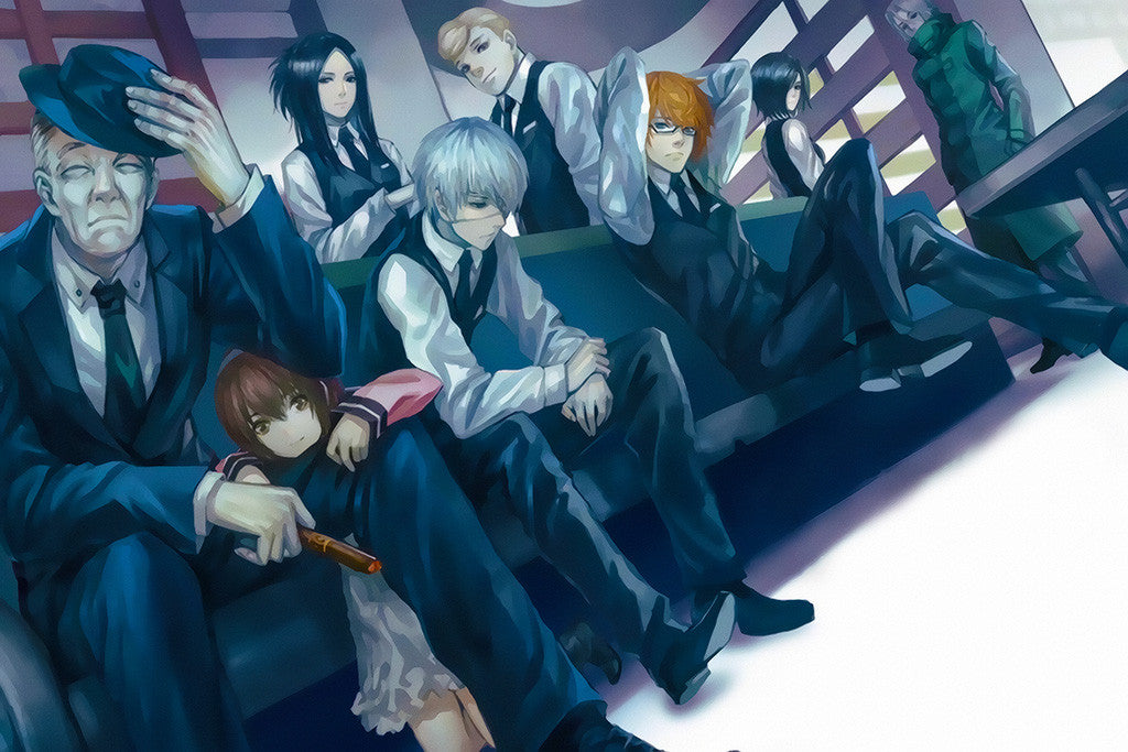Tokyo Ghoul Root A Anteiku Japanese Anime Poster