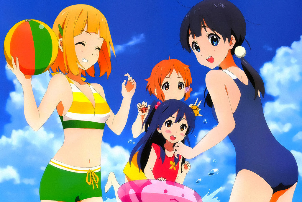 Tamako Market Anime Girls Poster