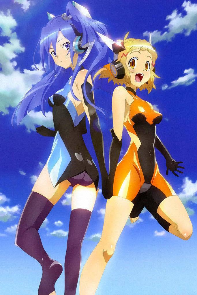 Senki Zesshou Symphogear Anime Girl Poster