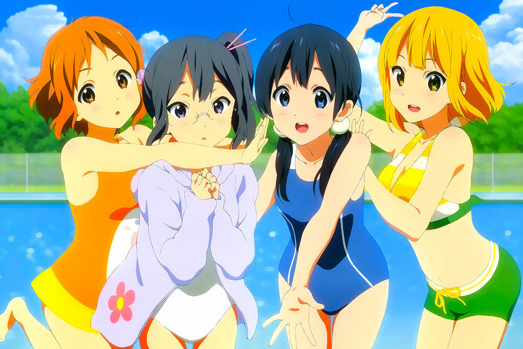 Tamako Market Animated Series Girls Poster