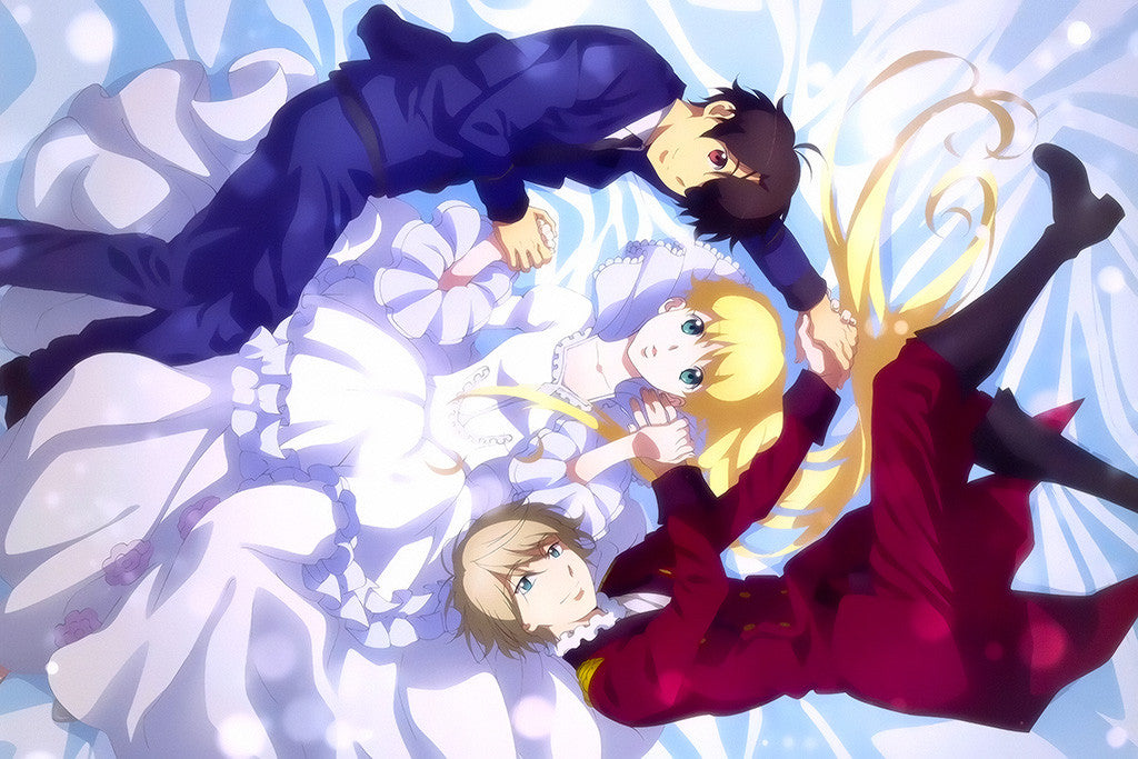 Aldnoah Zero Slaine Asseylum Inaho Anime Poster