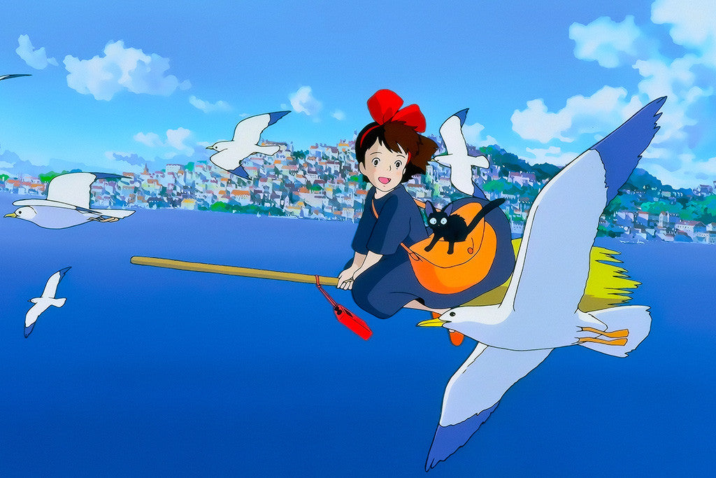 Kiki Delivery Service Fantasy Poster
