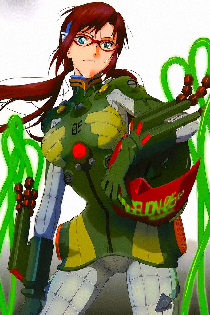 Evangelion Mari Makinami Poster