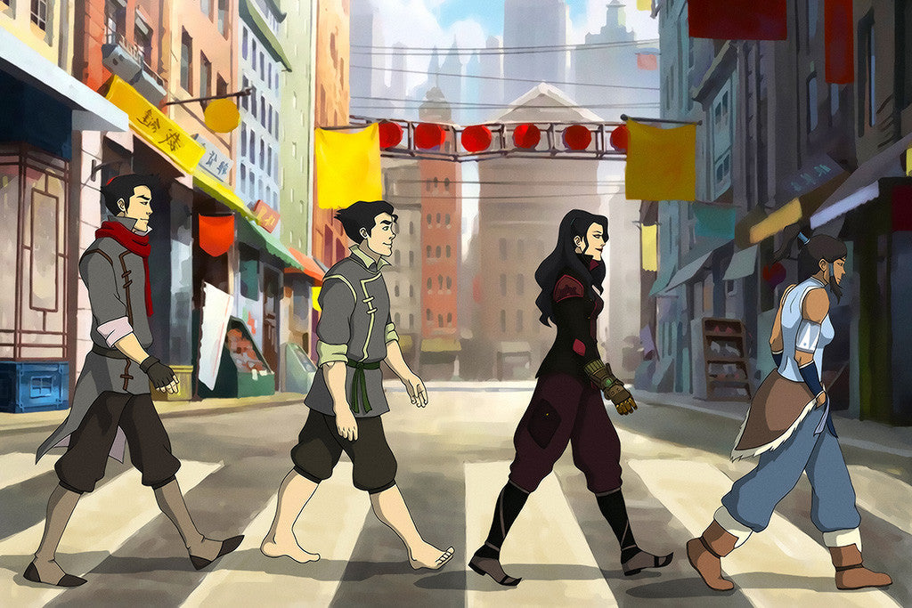 Avatar The Legend Of Korra Anime Poster