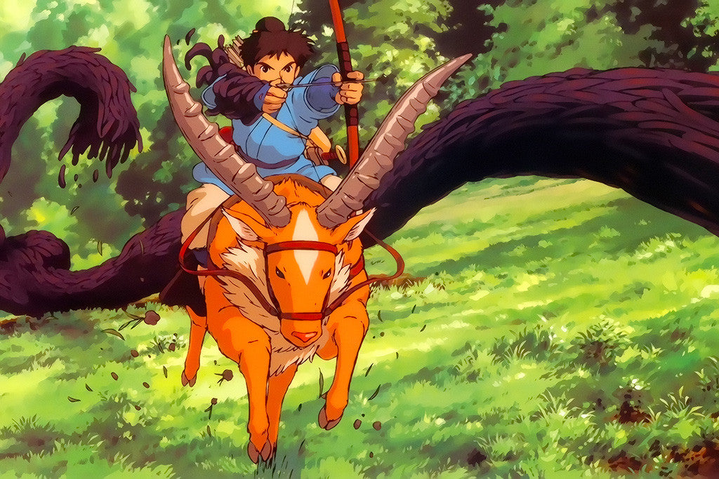Anime Princess Mononoke Poster