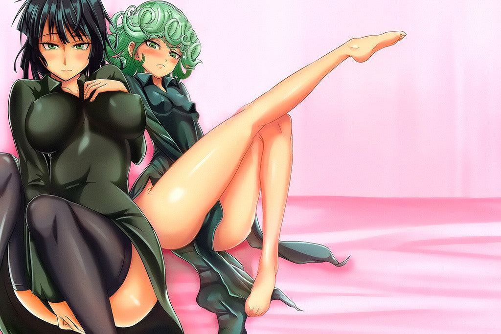 One Punch Man Sexy Girls Anime Poster