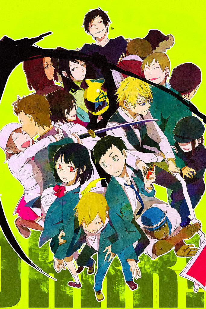 Durarara!! Novel Anime Poster
