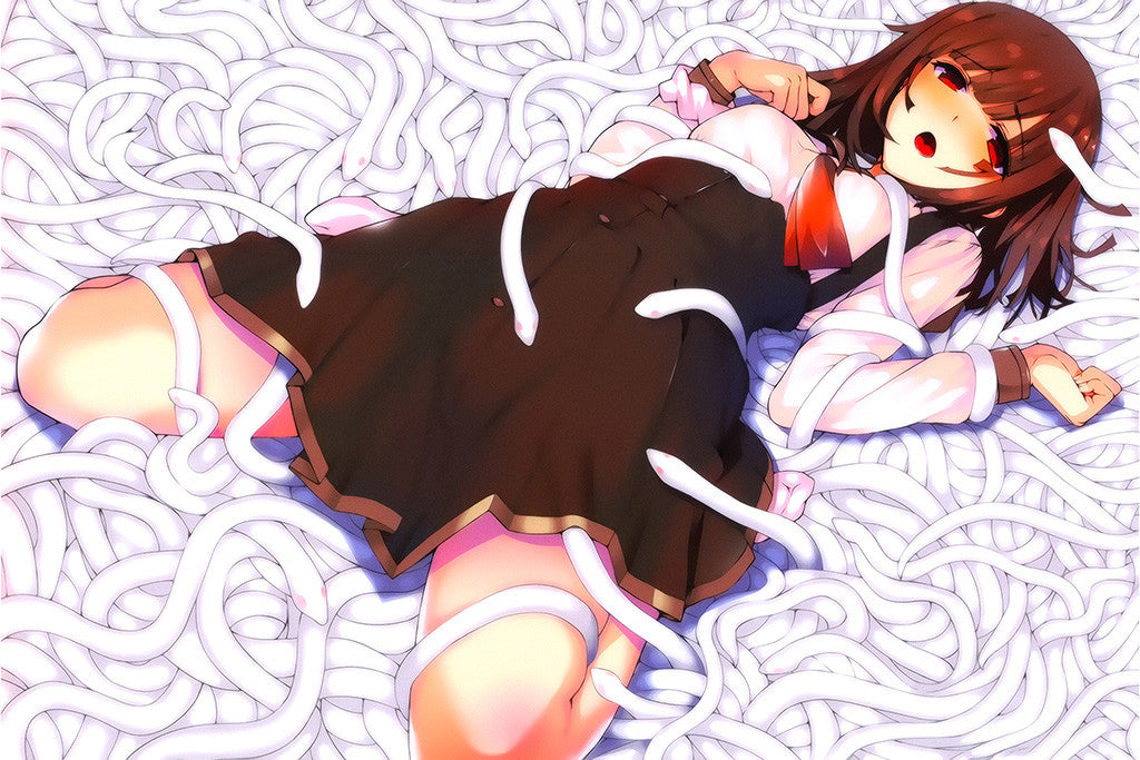 Monogatari Series Nadeko Anime Girl Snakes Poster