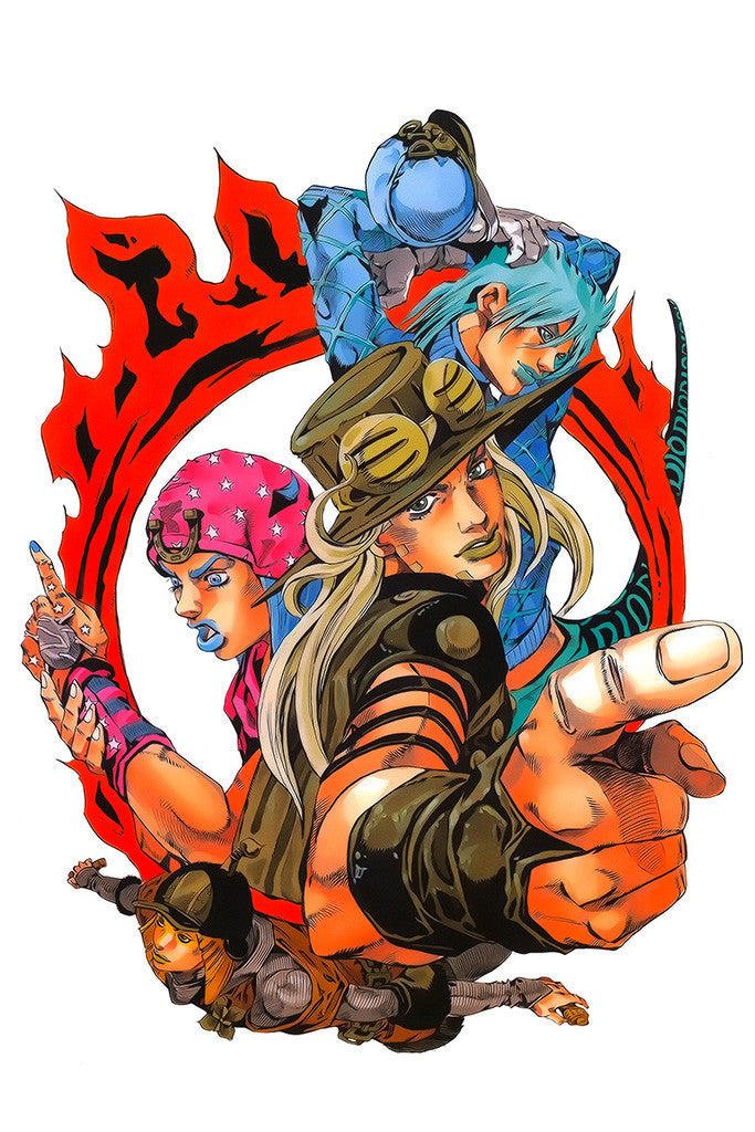 Jojo'S Bizarre Adventure Anime Poster
