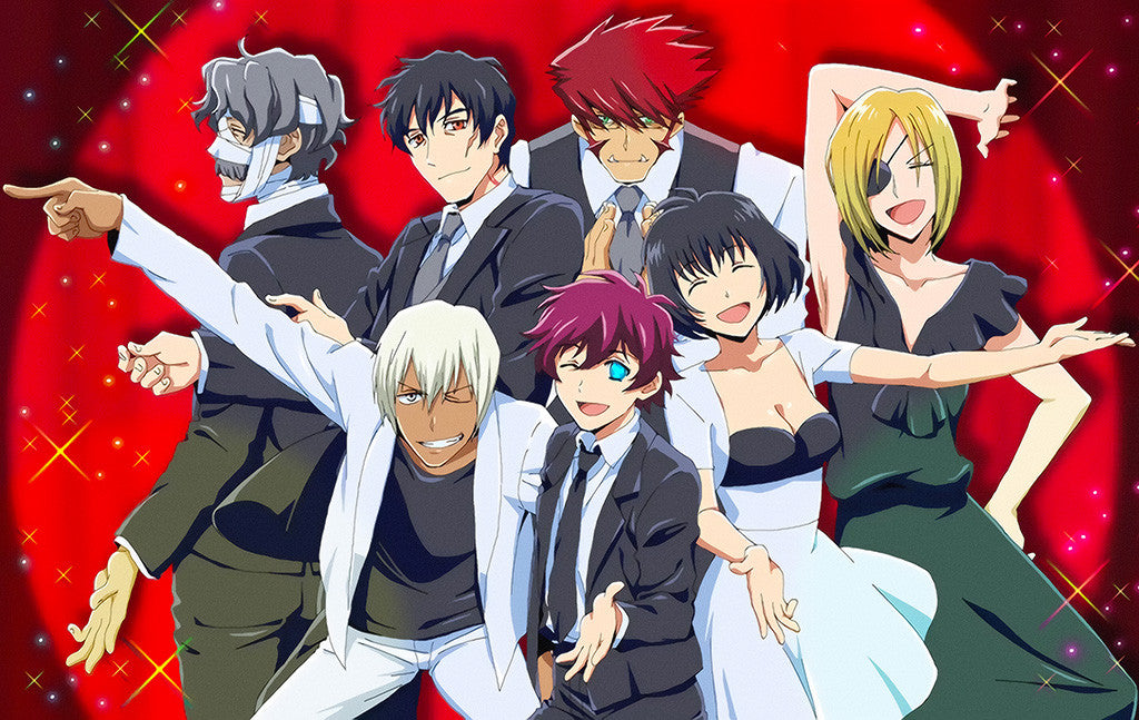 Blood Blockade Battlefront Japanese Anime Poster