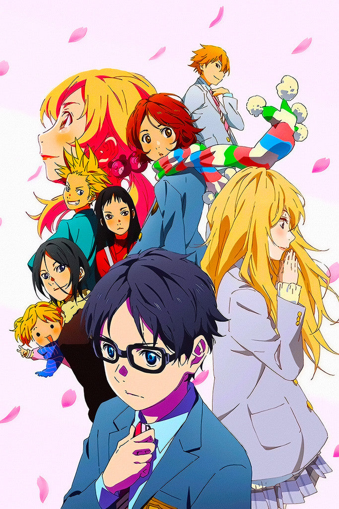 Your Lie In April Anime Poster