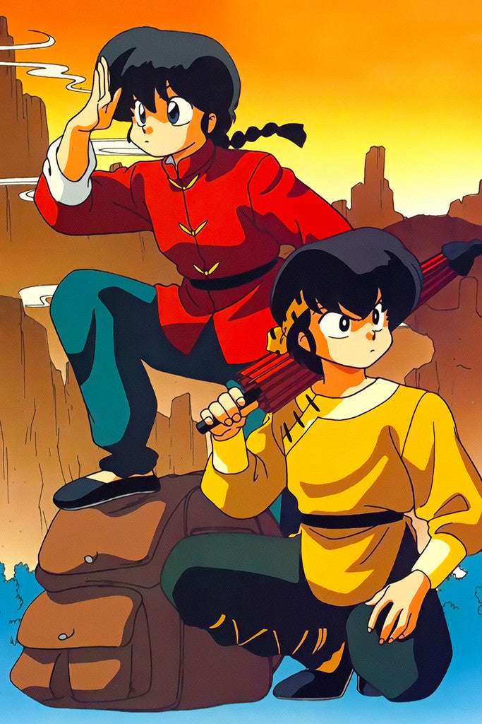 Ranma Half 12 Classic Anime Poster