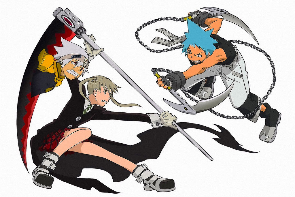 Soul Eater Fight Manga Anime Poster