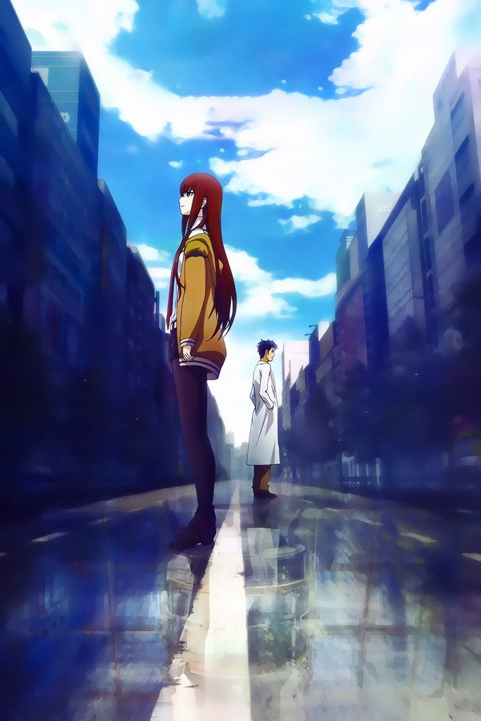 Steins Gate Rintarou Kurisu Anime Poster
