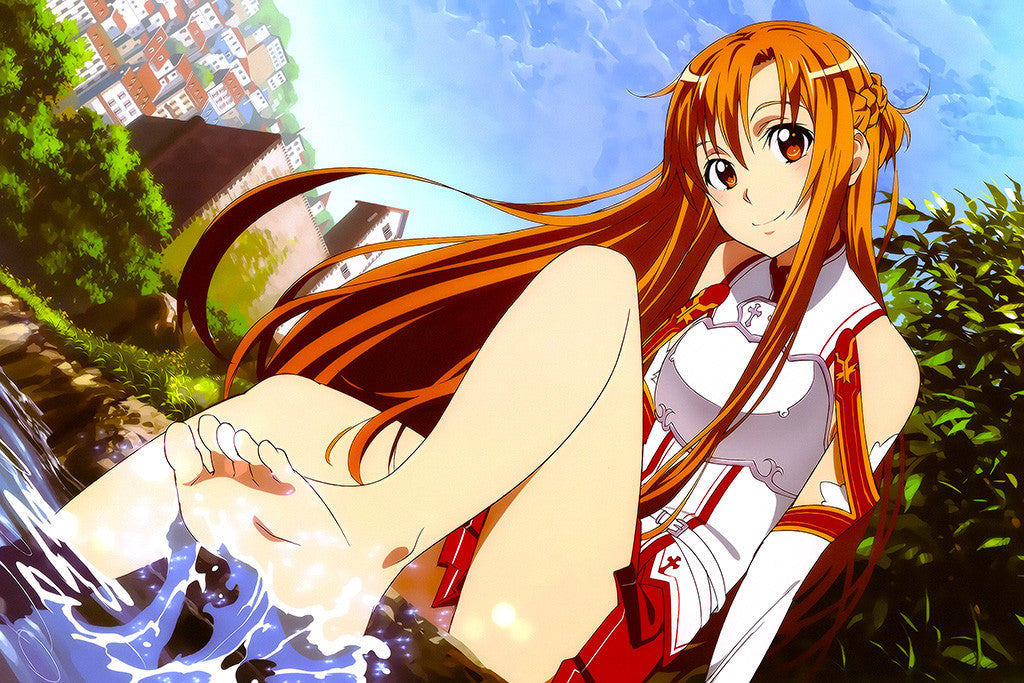 Sword Art Online Sao Asuna Anime Poster