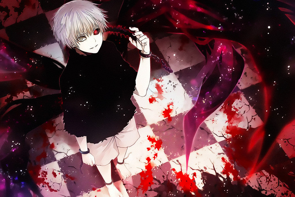 Tokyo Ghoul Kaneki Ken Japanese Anime Poste Poster