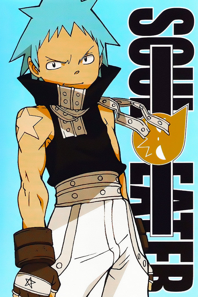 Soul Eater Black Star Anime Poster