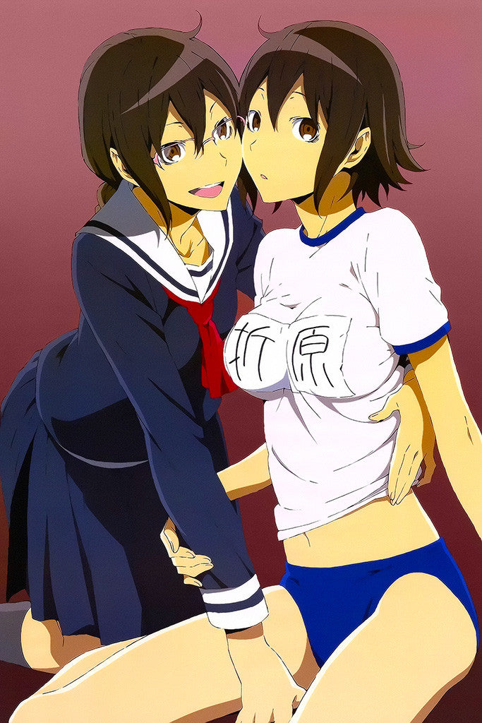 Durarara Mairu Kururi Anime Poster