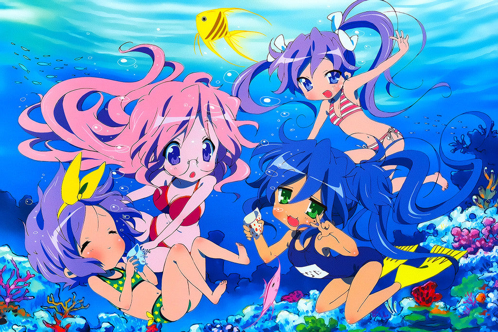 Lucky Star Anime Konata Izumi Poster