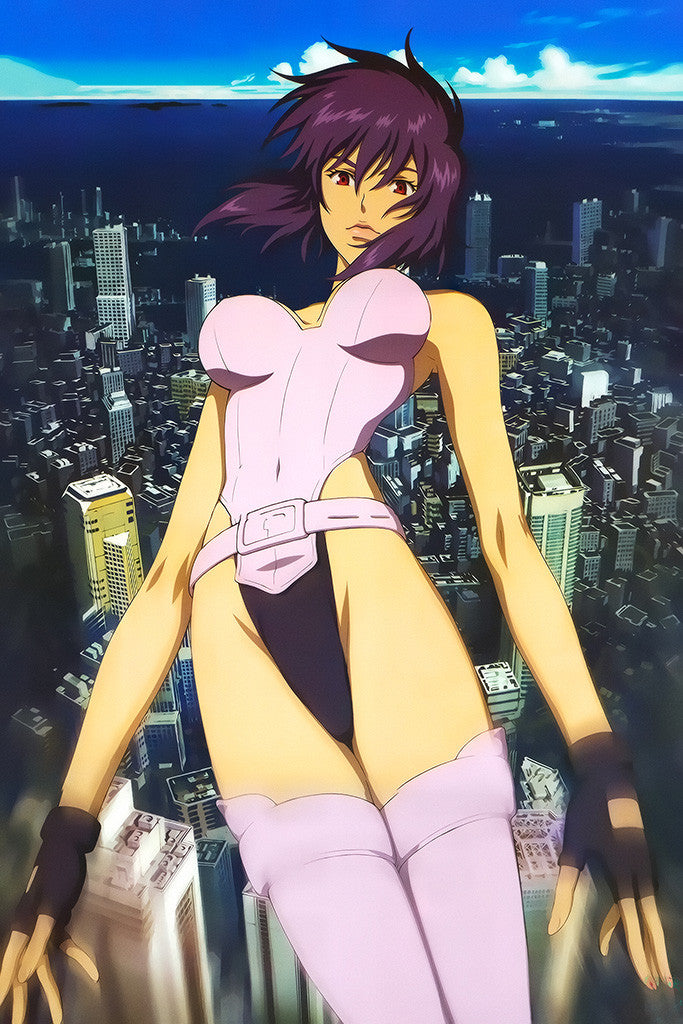 Ghost In The Shell Cute Anime Girl Poster