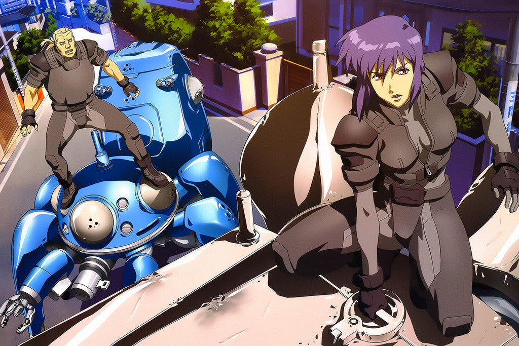 Ghost In The Shell Anime Poster