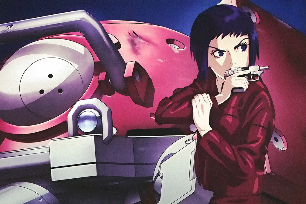 Ghost In The Shell Anime Manga Poster