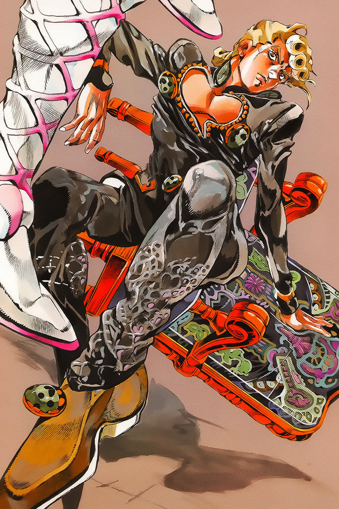 Jojo'S Bizarre Adventure Japanese Manga Poster