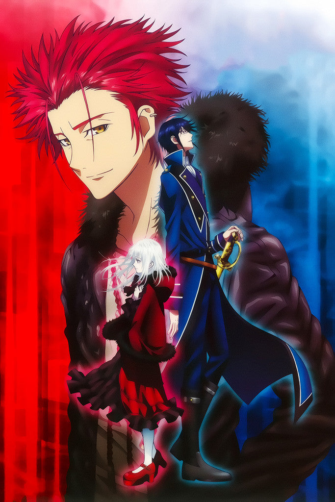 K Project Animated Series Anime Poster